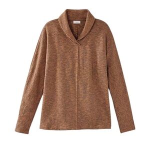 J. Jill Shawl Collar knit sweater